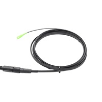 LC UPC LC UPC Câble Fibre Optique Patch Extérieur Noir 5.0mm 7.0mm LSZH Monomode Multimode FTTA Câblage Station De Base