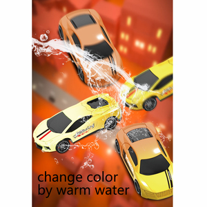 Stazione di Lavaggio Veicoli con Set di Treni in Plastica, Giocattolo Fai-da-Te con Pista e Auto che Cambiano Colore - Product Image 5