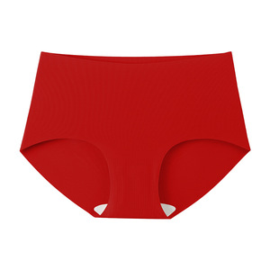 Braguitas sin Costuras Personalizadas 080 #   Braguitas de Satén de Una Pieza al por Mayor, Bragas Invisibles sin Costuras, Culotte para Mujer - Product Image 1