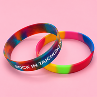 Bracelet en silicone personnalisé avec texte sur mesure pour l'esprit scolaire, les équipes sportives, les événements caritatifs et les activités