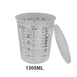 Venta al por mayor de alta calidad de mezcla Copa pintura duradera, mezcladora de plástico taza de medición - Product Image 3