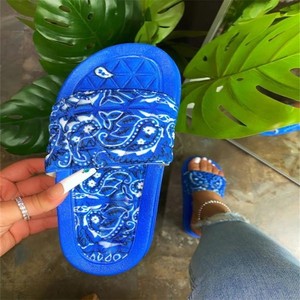Sandalias de verano casuales de las mujeres de playa 2020 zapatos de Mujer de moda Sandalias Zapatos planos de las señoras - Product Image 2