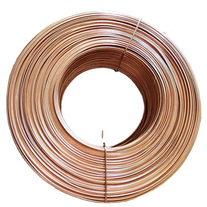 Copper-plated flat wire (wire diameter 0.2 mm–4 mm, supplied in coils) - Product Image 1