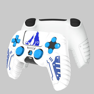 Funda <span class=keywords><strong>de</strong></span> Silicona con Adhesivo Temática <span class=keywords><strong>de</strong></span> Videojuegos <span class=keywords><strong>para</strong></span> PS5 PlayStation 5, Cubierta Protectora <span class=keywords><strong>para</strong></span> el Control, Juego <span class=keywords><strong>de</strong></span> Accesorios - Product Image 4