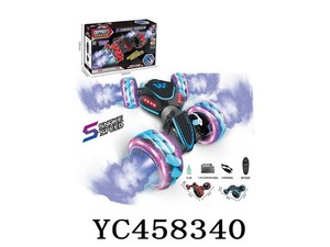 Coche de Control Remoto de Gran Tamaño, 2.4ghz, Doble Cara, Camioneta Monstruo RC, Coches de Control Remoto, Giro, Escalada, <span class=keywords><strong>Spray</strong></span>, Derrape, Acrobacias - Product Image 5