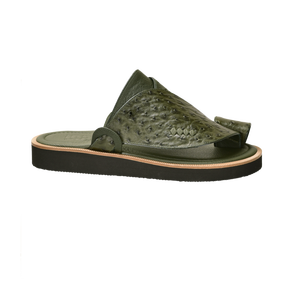 Sandali SHIKOL Arabic Dubai sandali italiani Premium in pelle di struzzo di lusso esotico Ramadan spiaggia vacanze uomo ciabatte Saudi - Product Image 3