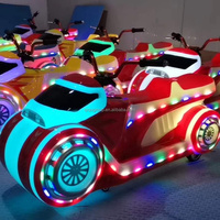 Manège Lumineux Musical Électrique 250W pour Enfants, Utilisation Intérieure/Extérieure, pour Centres Commerciaux QIQUFUN