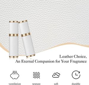 8ml/10ml/15ml/20ml Small Square Aluminum <b>Perfume</b> Pump Sprayer Bottle Chic Looking Acid Etched for Business Travel Purse Storage - Product Image 5