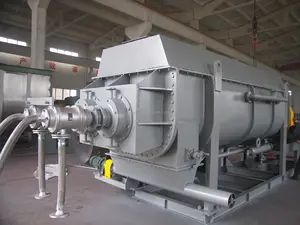 Industrial Continuous Magnesium Hydroxide Hallow Paddle Dryer For Drying Sludge Hallow Blade Dryer