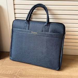 Business Leisure Men's Oxford Waterproof Large Capacity Office Custom Logo Portable Multiple Compartments <b>Laptop</b> Practical Bag - Product Image 2