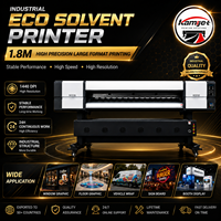 Impresora Eco Solvente de Gran Formato de 1.8m en Oferta, Impresora de Inyección de Tinta con Cabezal de Impresión XP600 I1600 I3200, Máquina de Impresión de Pancartas y Adhesivos