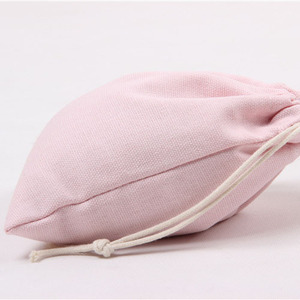 Sacs de rangement en mousseline de velours doux, recyclables, biologiques, de petite taille, avec cordon de serrage, pour perruques, bijoux, emballages cosmétiques, avec logo personnalisé - Product Image 3