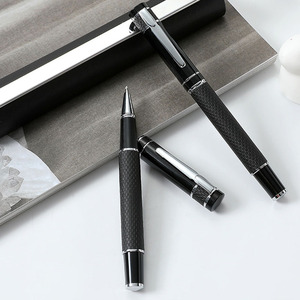 Bolígrafo de Metal de Lujo con Logotipo Grabado, Cómodo Agarre de Cuero PU, Artículos de Oficina, Excelente Regalo para Abogados - Product Image 2