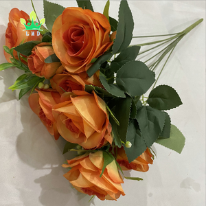 Simulación de ramo de Mano de <span class=keywords><strong>Sophie</strong></span> <span class=keywords><strong>Rose</strong></span>, decoración de pared de fondo de boda, rosas - Product Image 2