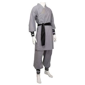 Vêtements en coton d'arts martiaux chinois, vêtements de <span class=keywords><strong>Shaolin</strong></span> Kungfu, uniformes de moine bouddhiste, robes de Kungfu bouddhisme - Product Image 5