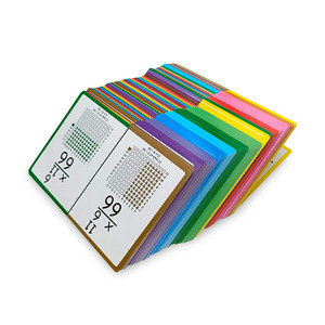 Cartes flash pour enfants imperméables durables de haute qualité imprimées sur mesure prix d'usine de papier de matériel cognitif d'éducation précoce - Product Image 5