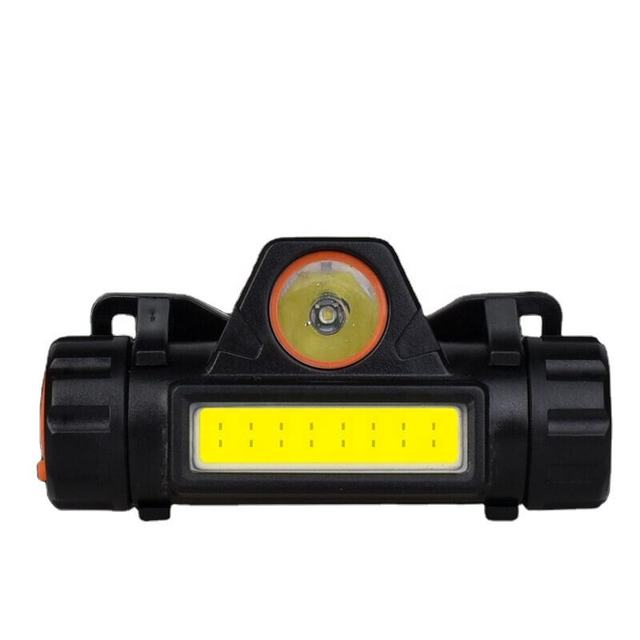 Portable Rechargeable Built-In Battery Usb Removable Headlight for Camping Running Head Torch Headlamp
