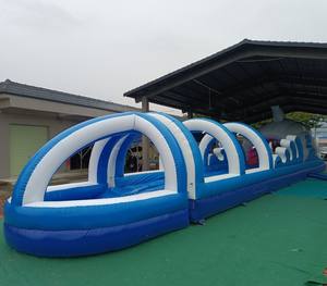 Tobogán Inflable de Tiburón de 18 m con Piscina Desmontable, Atracción Acuática Resistente para Niños, Directo de Fábrica - Product Image 5