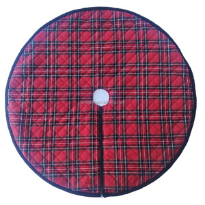 Bán buôn vải nhẹ cây váy với thiết kế in Cây tầm gửi & bông tuyết biên giới & Đỏ Faux Suede đường ống cho kỳ nghỉ - Product Image 6