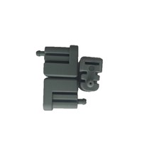Étui à crayons en silicone, pochette triangulaire pour stylos, trousse de papeterie avec fermeture éclair et séparateur intérieur, 7 couleurs, ensemble de bureau, vente en gros