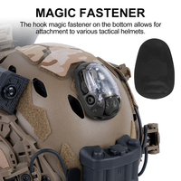 Lampes tactiques pour armes LT-13, nylon haute pression avec conception multifonctionnelle et fermeture magique