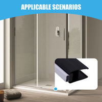 Tira de Sellado Magnética de Plástico/PVC Moderna y Duradera de 180 Grados con 5 Años de Garantía para Puertas y Ventanas Corredizas
