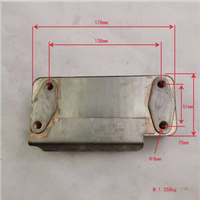 Pièces détachées auto BFCEC, radiateur moteur diesel ISF3.8 4990291 pour moteur Cum-min