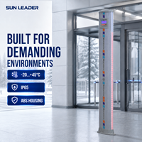SUN LEADER Portique de détection radar de métaux OEM ODM pour la sécurité des entrées de métro, de stations de train et de projets de fouille XLD-Ha