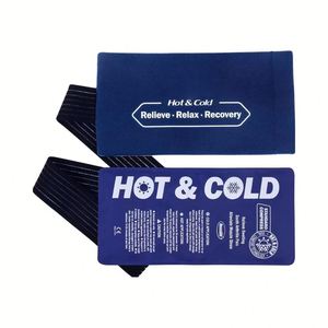 Compresa de Gel Reutilizable Grande con Correa, Frío/Calor, para Alivio del Dolor Muscular en Espalda, Hombro, Cadera, Rodilla y Articulaciones, Suministros para Terapia de Rehabilitación - Product Image 1
