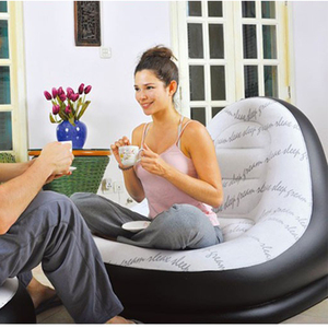 كرسي أريكة قابل للنفخ فردي / كرسي أريكة قابل للنفخ مع مسند للقدمين - Product Image 4