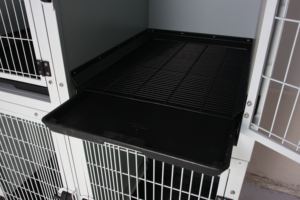 Stok taşınabilir büyük küçük hayvan galvanizli çelik köpek kulübesi açık <span class=keywords><strong>diy</strong></span> evcil hayvan kafesi salver ile - Product Image 2