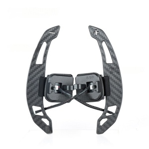 <span class=keywords><strong>Sline</strong></span> Voiture Magnétique Volant Paddle Shifte pour <span class=keywords><strong>Audi</strong></span> A4 B6 B7 S3 8V RS3 8V S4 B8 A5 B8 R8 R En Fiber De Carbone Sport En Cuir - Product Image 1