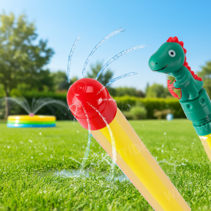 Vendita calda estate 2025 di aspirazione fuochi d'artificio cannone ad acqua pistola ad acqua pistola ad acqua all'aperto spiaggia spruzzi pistola ad acqua giocattolo per i bambini - Product Image 1