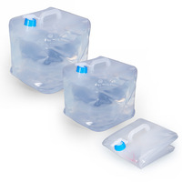 5L 10L 15L 20L Folding Water Bottle Foldable Collapsible Water Container Water Bag for Outdoor Survival Camping