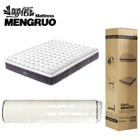 Colchón de Espuma Viscoelástica de Gel de Primera Calidad, Tamaño Super King Size, con Resortes Encapsulados, en Caja, 25 cm de Grosor, Garantía de 10 Años, para Uso en Dormitorio
