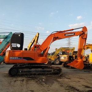 รถขุดตีนตะขาบ DH300 dh220 ของแท้จากเกาหลี ยี่ห้อ Doosan รุ่น DH220 DH220LC-7 ขนาด 22 ตัน รถขุดไฮดรอลิกมือสองสำหรับขาย - Product Image 2