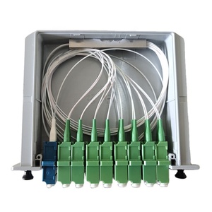 Divisor de Fibra Óptica PLC Tipo Cassette FTTH SC/FC/LC UPC APC LGX 1X2 1X4 1x8 1X16 1X32 1X64 - Product Image 3