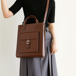 Sac à main de luxe ZENOS en cuir véritable pour femme, sac à bandoulière en cuir de vachette pleine fleur, simple et polyvalent, sac bandoulière pour femme - Product Image 1