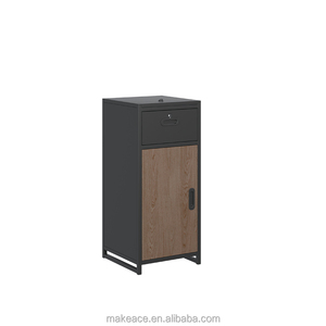 BIZOE Cassetta Postale Esterna Autoportante in Acciaio Antifurto, Impermeabile, con Serratura a Chiave, Capacità 144L e Vano per Pacchi - Product Image 2