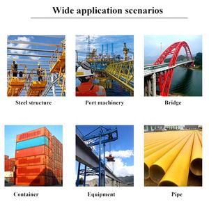 Pintura y Revestimiento de Acabado de <span class=keywords><strong>Poliuretano</strong></span> de Resina Acrílica Industrial para Exteriores, Estructura de Acero Antioxidante, Anticorrosión para Aeronaves - Product Image 4