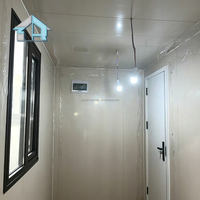 25 ㎡   Maisonnette préfabriquée moderne ignifuge et bien équipée de 20 pieds, extensible, pour salon de repos extérieur polyvalent