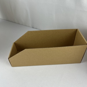 Caja de cartón reutilizable, caja de papel corrugado reciclado, tablero en hoja de papel, caja plegable sin recubrimiento, sello <span class=keywords><strong>Panka</strong></span> - Product Image 3