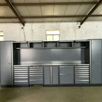 Armoire à outils combinée pour réparation automobile, chariot d'atelier, établi de maintenance mobile, OEM/OBM industriel, capacité 300 kg, rangement vertical des outils