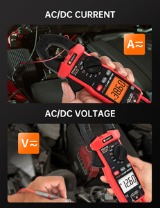 Xeast XE-2610E มิเตอร์วัดกระแสดิจิทัล ac/dc แบบ Rms inrush NCV ฟังก์ชั่นความจุ10มม. - Product Image 4