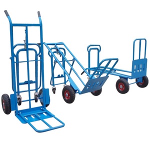 भारी शुल्क 250 किलोग्राम 3-इन-1 स्टील परिवर्तनीय हैंड ट्रक - Product Image 2