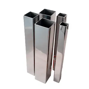 Hot sales 201 304 316 304 Welded Material Steel 316 Square Rectangular Stainless Steel Pipes