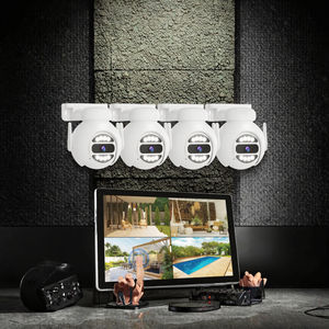 <span class=keywords><strong>Venta</strong></span> caliente 4CH Wireless NVR <span class=keywords><strong>Kit</strong></span> WIFI HD 5MP Video H.265 Cámara <span class=keywords><strong>DE</strong></span> <span class=keywords><strong>SEGURIDAD</strong></span> Sistema CCTV Inteligencia Cámara inteligente Audio bidireccional - Product Image 3