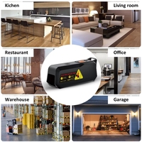Piège à souris électrique sans danger et sans produits chimiques Piège à rongeurs électronique rechargeable pour l'intérieur et la maison-Pas de poison