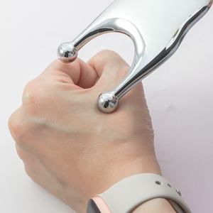 Strumento di massaggio del corpo di grandi dimensioni per la cura della pelle del viso in lega di zinco metallo Gua Sha raschietto - Product Image 2