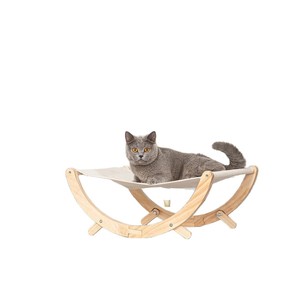Cross-border solid wood <b>cat</b> bed, home furnishing, pet <b>cat</b> rocking bed, foldable <b>cat</b> bed hammock, suitable for all seasons, - Product Image 5